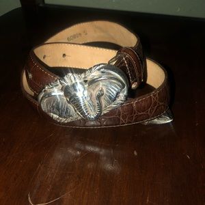 Vintage Brighton Leather Belt